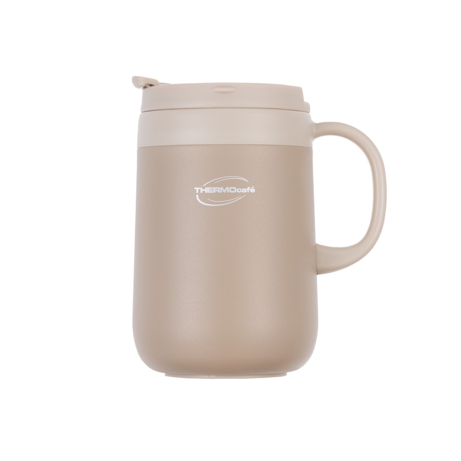 Классическая термокружка с 2 крышками THERMOcafe TCCM-460SY (LT)
