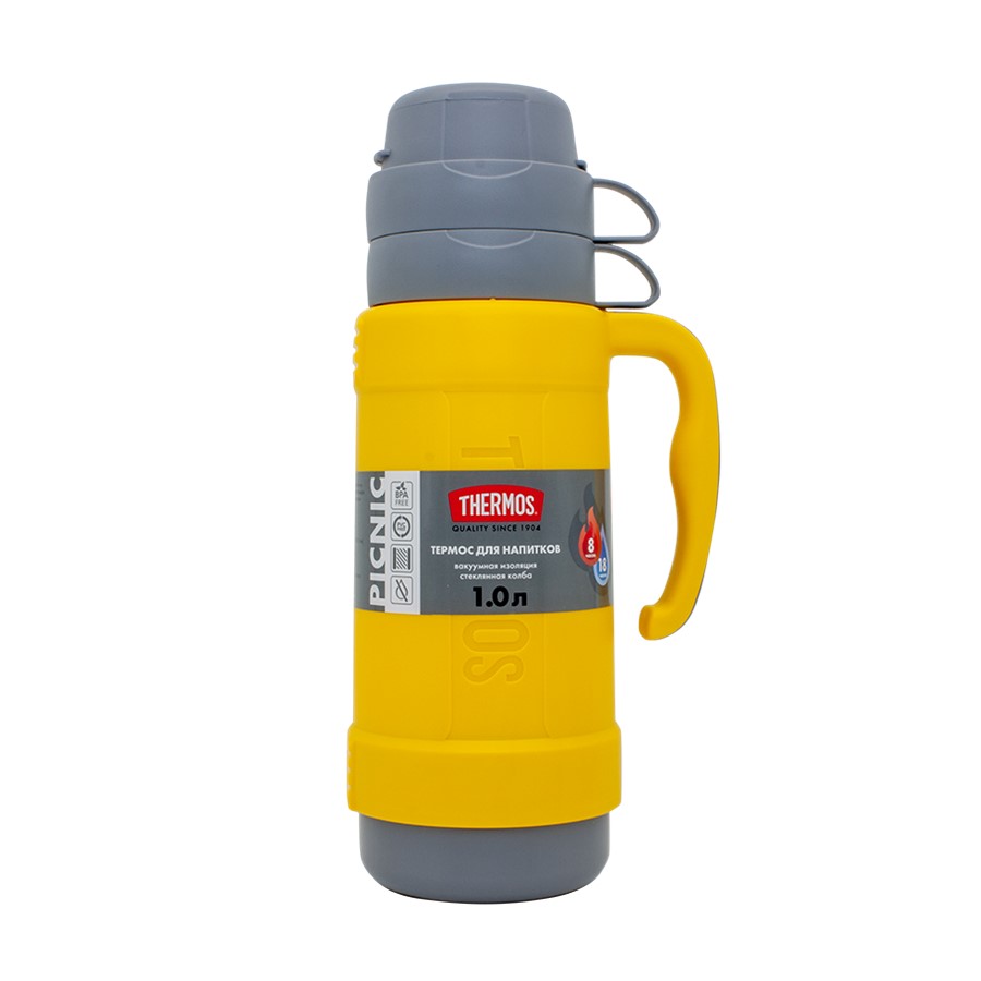 Термос для напитков THERMOS  PICNIC 40-100 Yellow