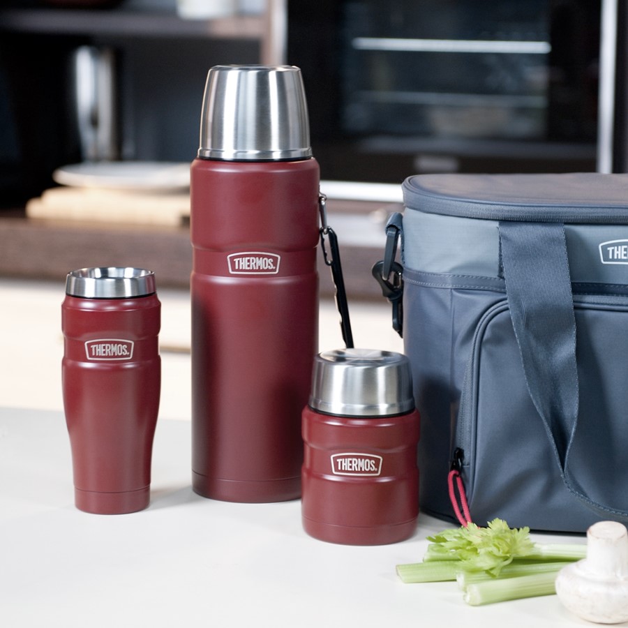 Термос для напитков THERMOS KING SK-2010 Rustic Red