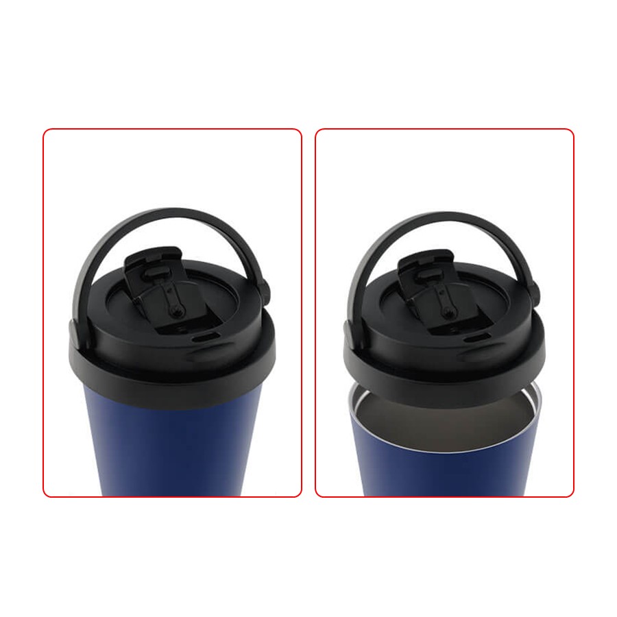 Термостакан классической формы THERMOcafe TCCM-500KA (DBL)