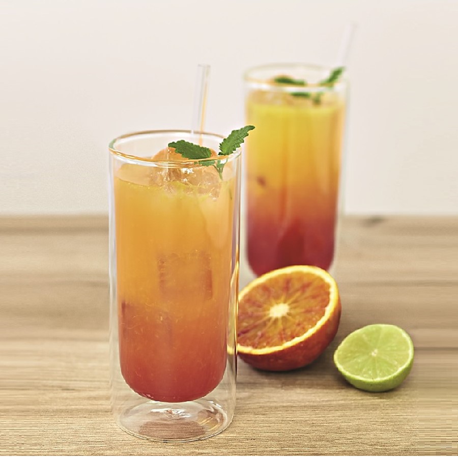 Набор стаканов двойного стекла ALFI  SMOOTHIE CHIC (GM-400)