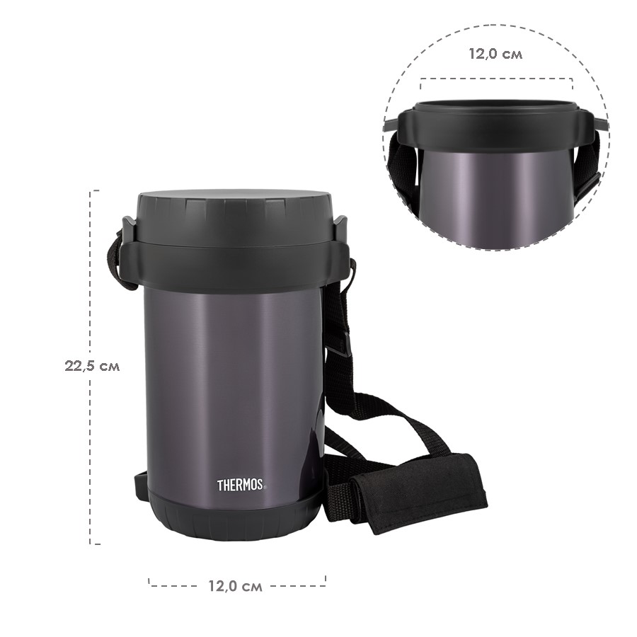 Термоконтейнер с ланч-боксами THERMOS JBG-2000 NVY