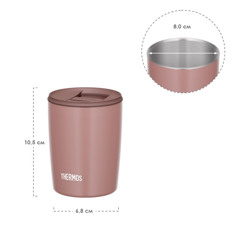 Термокружка THERMOS JDP-301 MBW