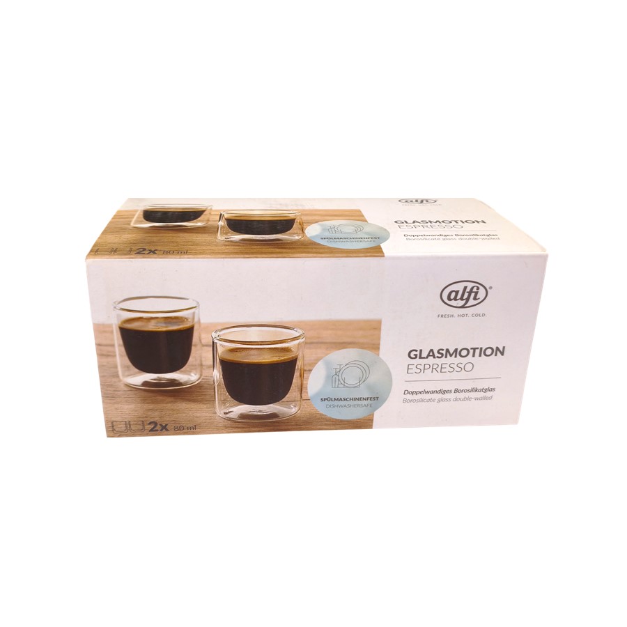 Стаканы из двойного стекла ALFI GlassMotion-80