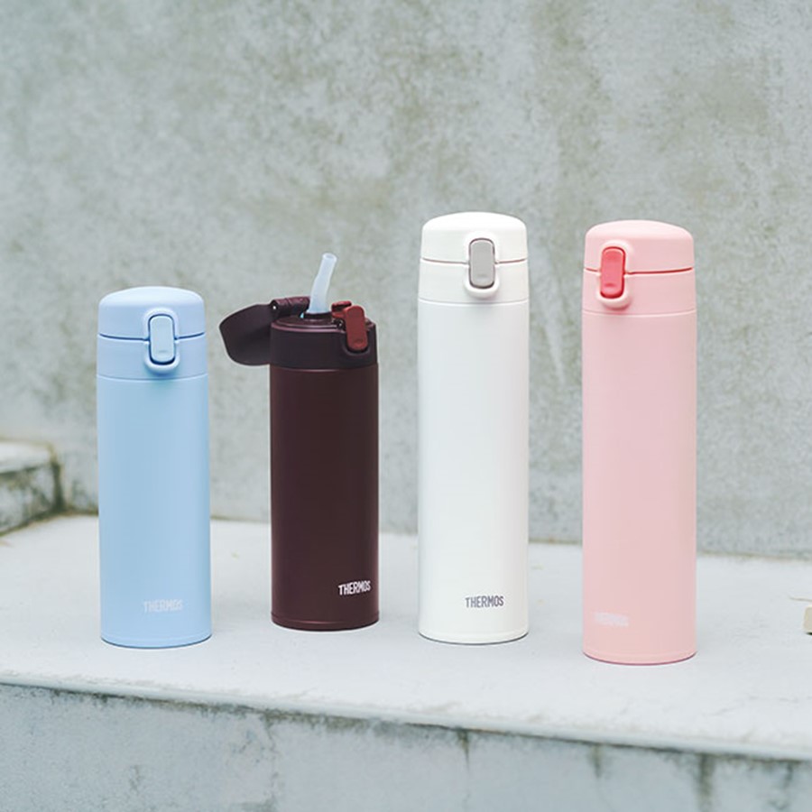 Кружка-термос с трубочкой THERMOS FJM-350 LB