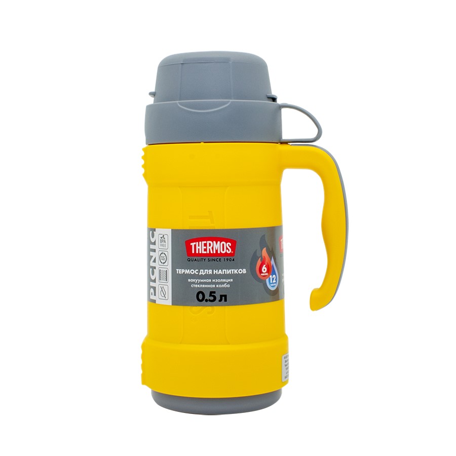 Термос для напитков THERMOS  PICNIC 40-50 Yellow