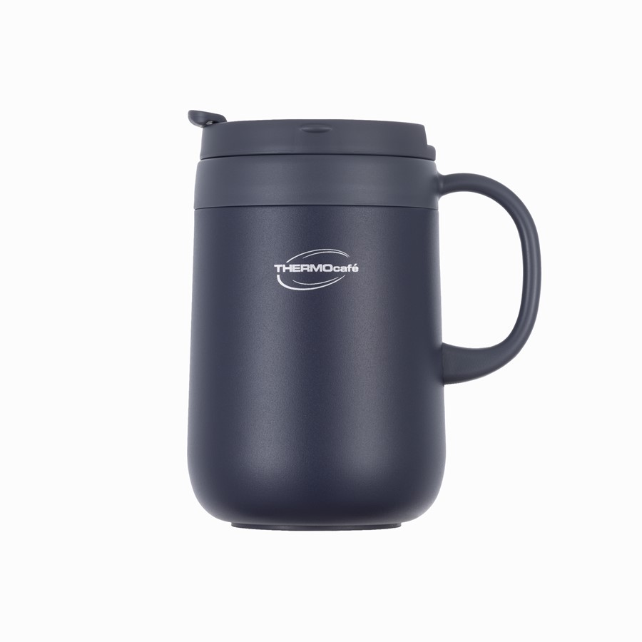 Классическая термокружка с 2 крышками THERMOcafe TCCM-460SY (OGY)