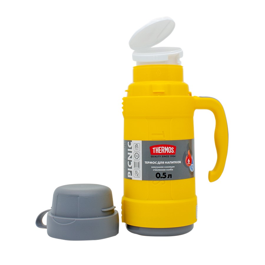 Термос для напитков THERMOS  PICNIC 40-50 Yellow