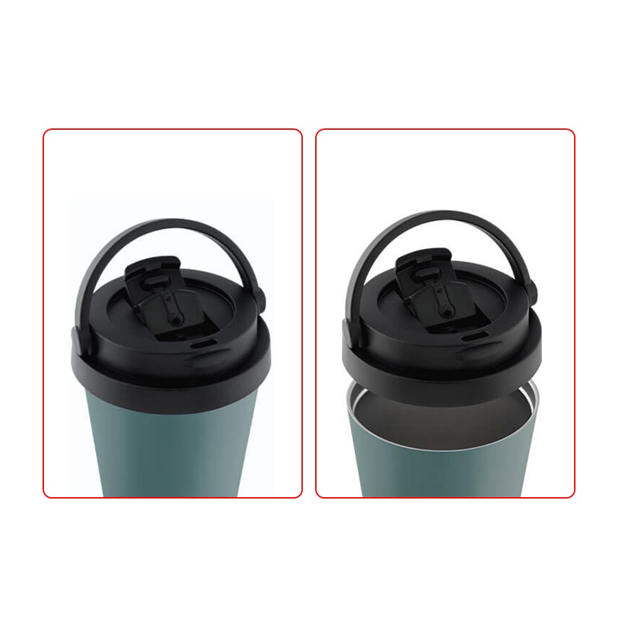 Термостакан классической формы THERMOcafe TCCM-500KA (RHG)