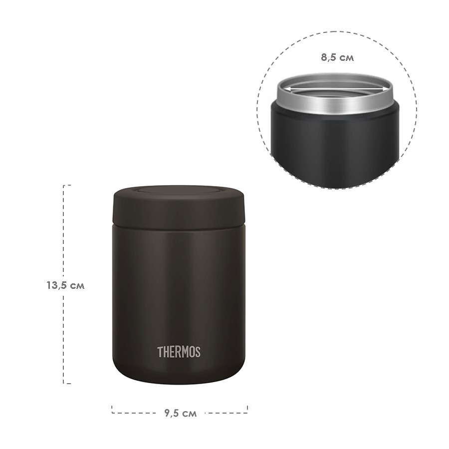 Набор THERMOS JOJ-180 BK, JBR-501 BK