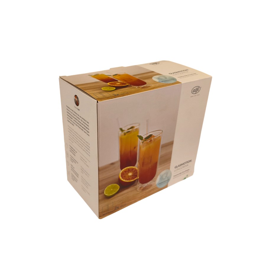 Набор стаканов двойного стекла ALFI  SMOOTHIE CHIC (GM-400)