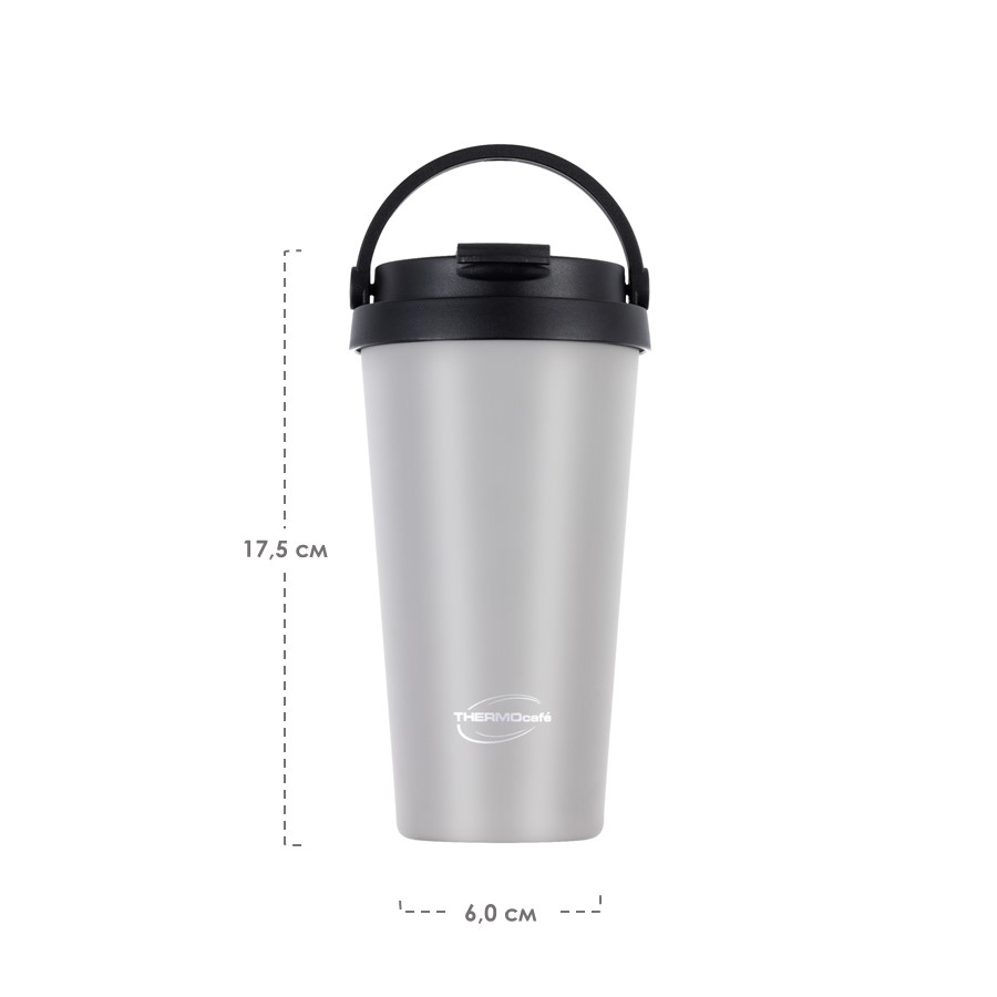 Термостакан классической формы THERMOcafe TCCM-500KA (MGY)