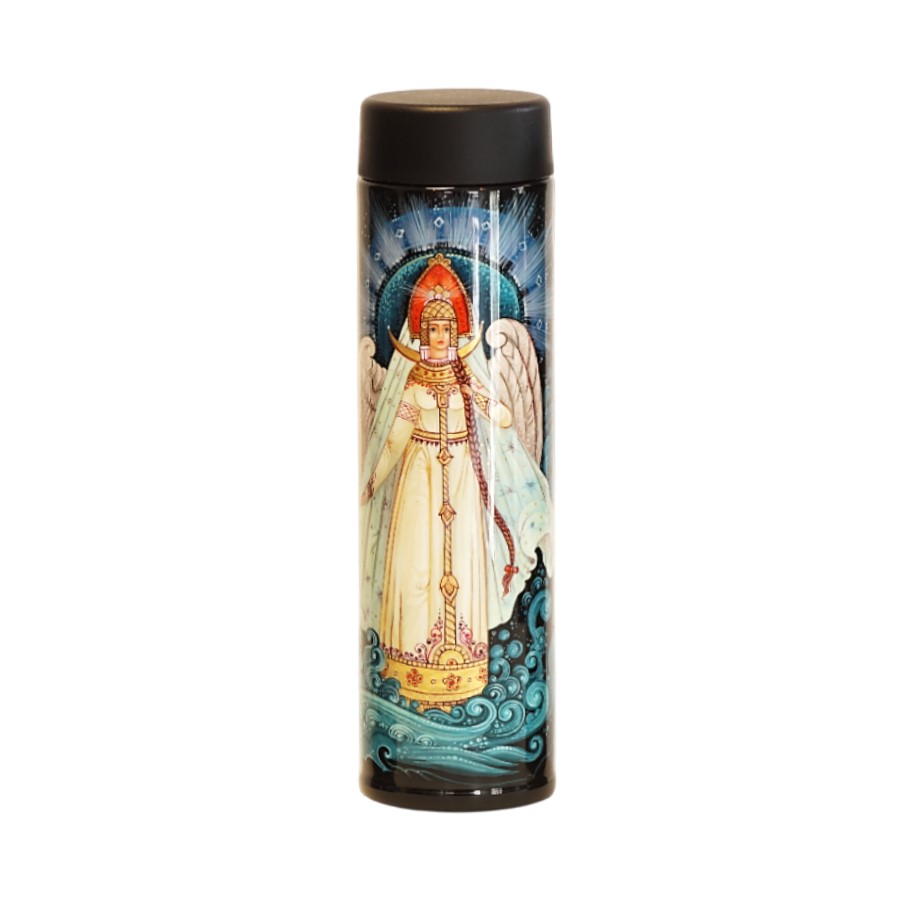 Термокружка THERMOS-ПАЛЕХ Царевна-Лебедь
