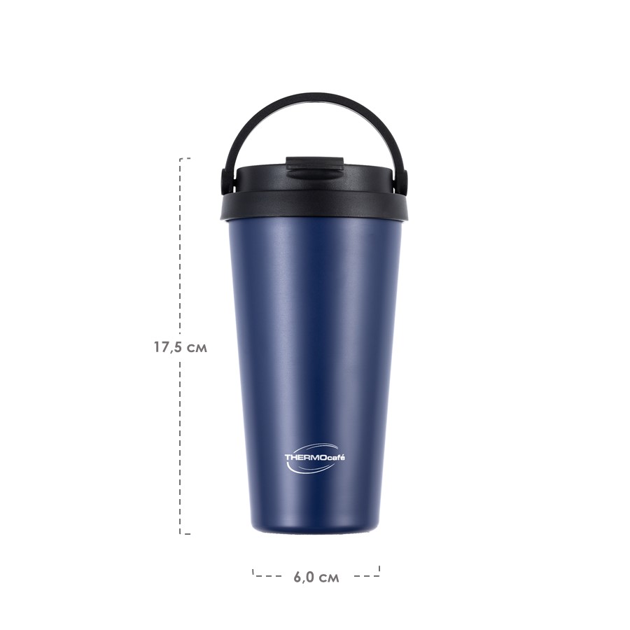 Термостакан классической формы THERMOcafe TCCM-500KA (DBL)