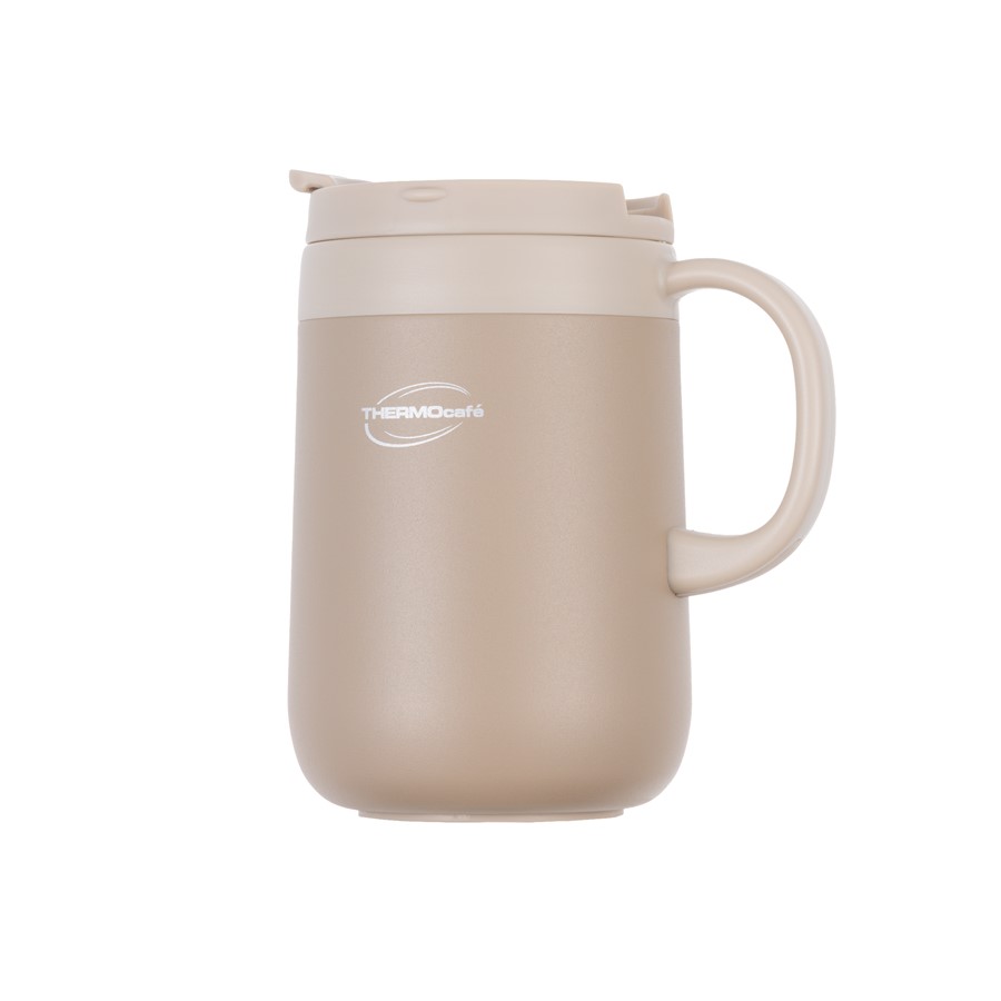 Классическая термокружка с 2 крышками THERMOcafe TCCM-460SY (LT)
