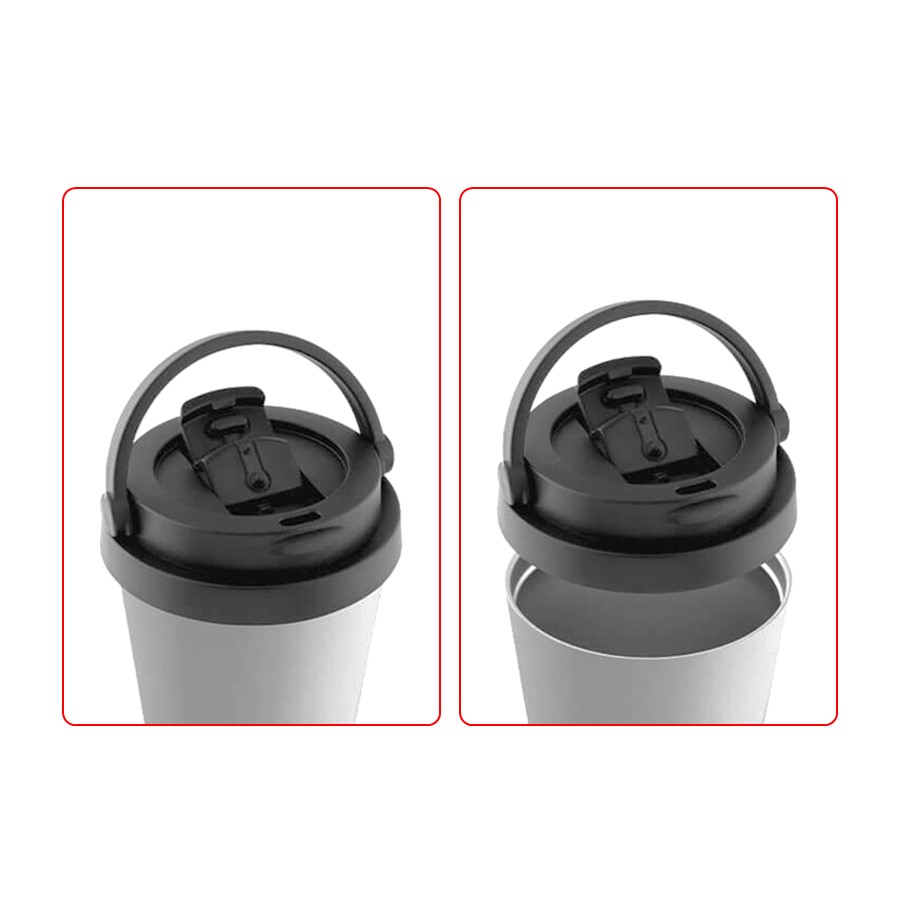 Термостакан классической формы THERMOcafe TCCM-500KA (MGY)