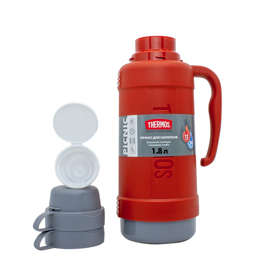 Термос для напитков THERMOS PICNIC 40-180 Red