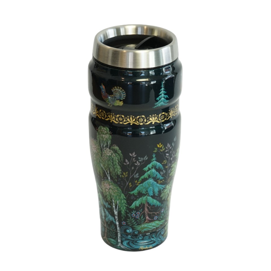 Термокружка THERMOS-ПАЛЕХ На охоте
