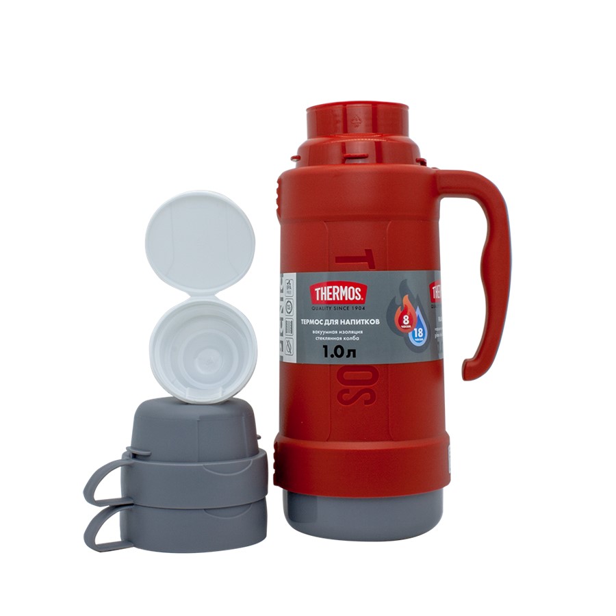 Термос для напитков THERMOS PICNIC 40-100 Red