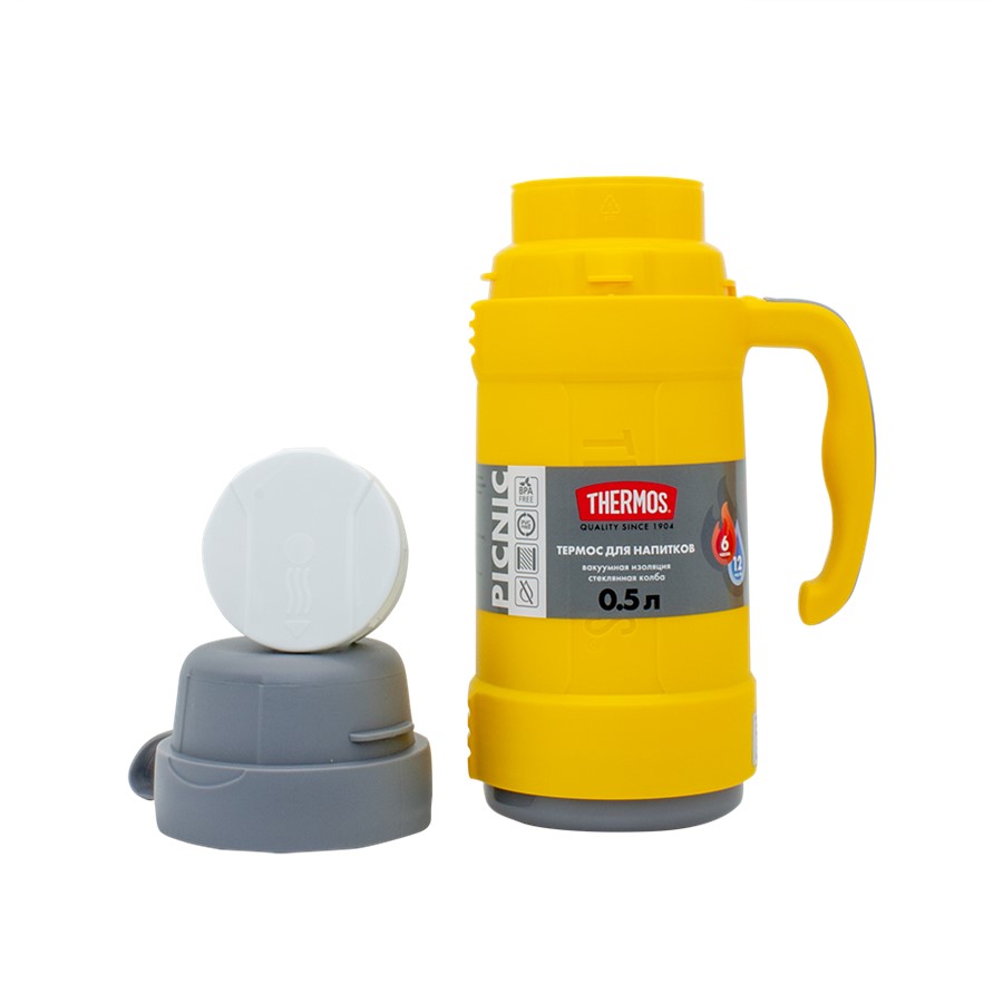 Термос для напитков THERMOS  PICNIC 40-50 Yellow