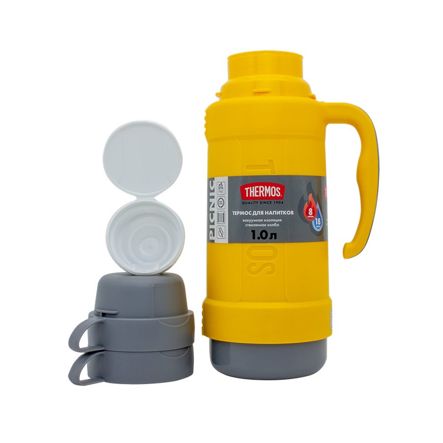 Термос для напитков THERMOS  PICNIC 40-100 Yellow