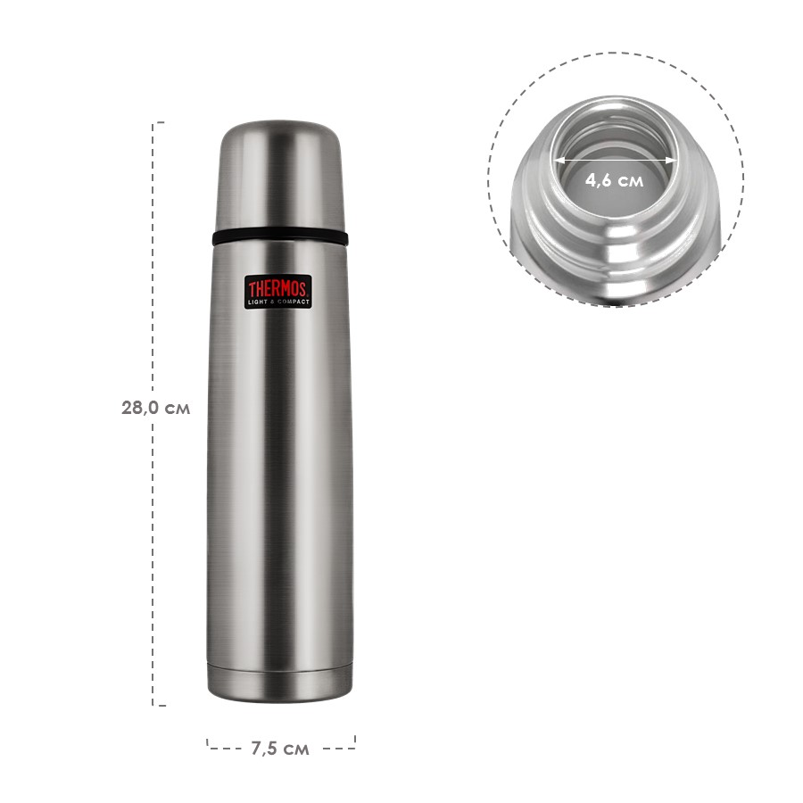 Термос для напитков THERMOS FBB-750 Grey