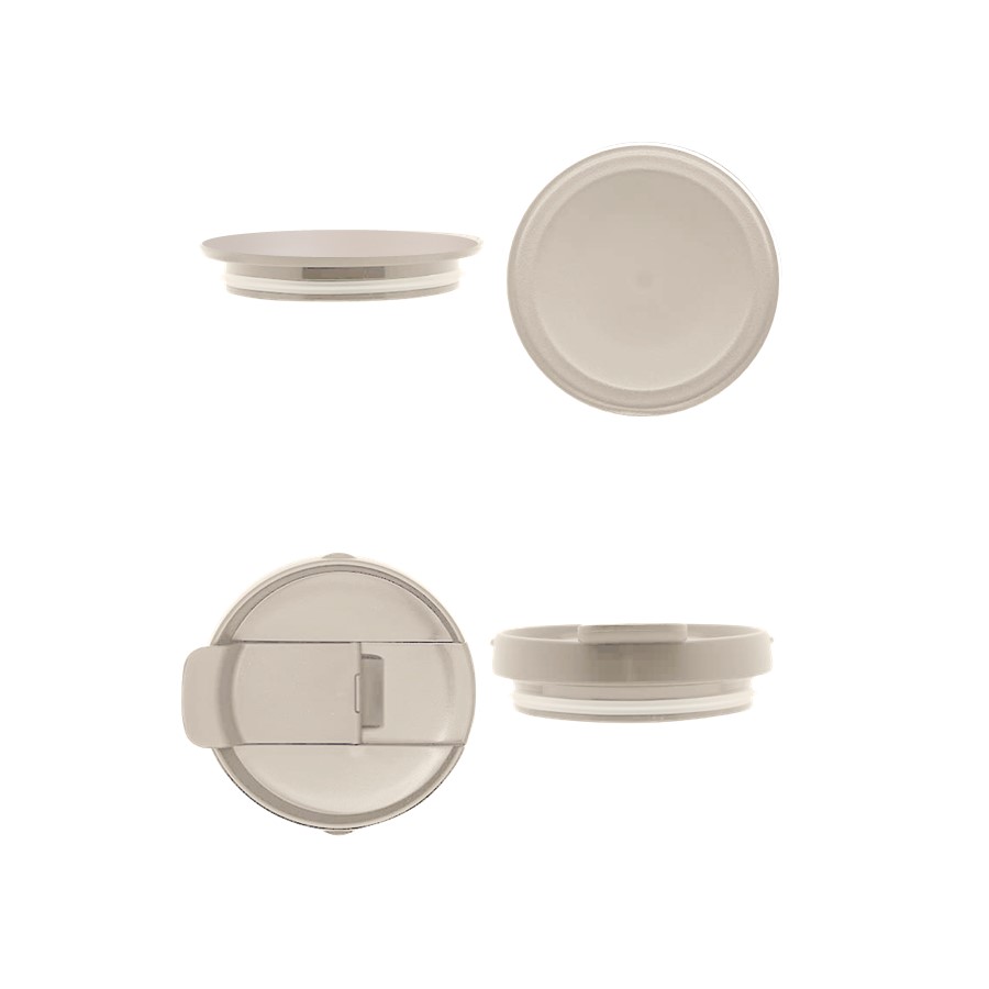 Классическая термокружка с 2 крышками THERMOcafe TCCM-460SY (LT)