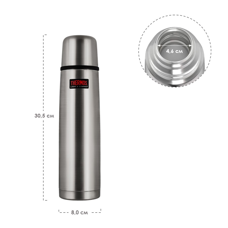Термос для напитков THERMOS FBB-1000 Grey