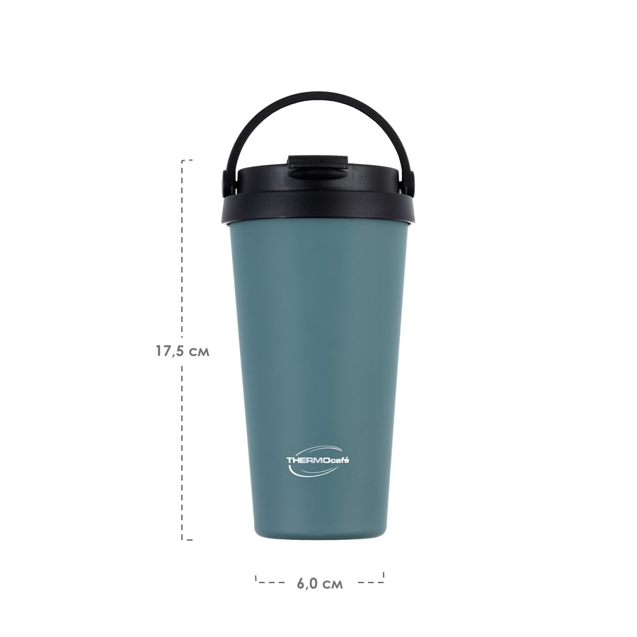 Термостакан классической формы THERMOcafe TCCM-500KA (RHG)
