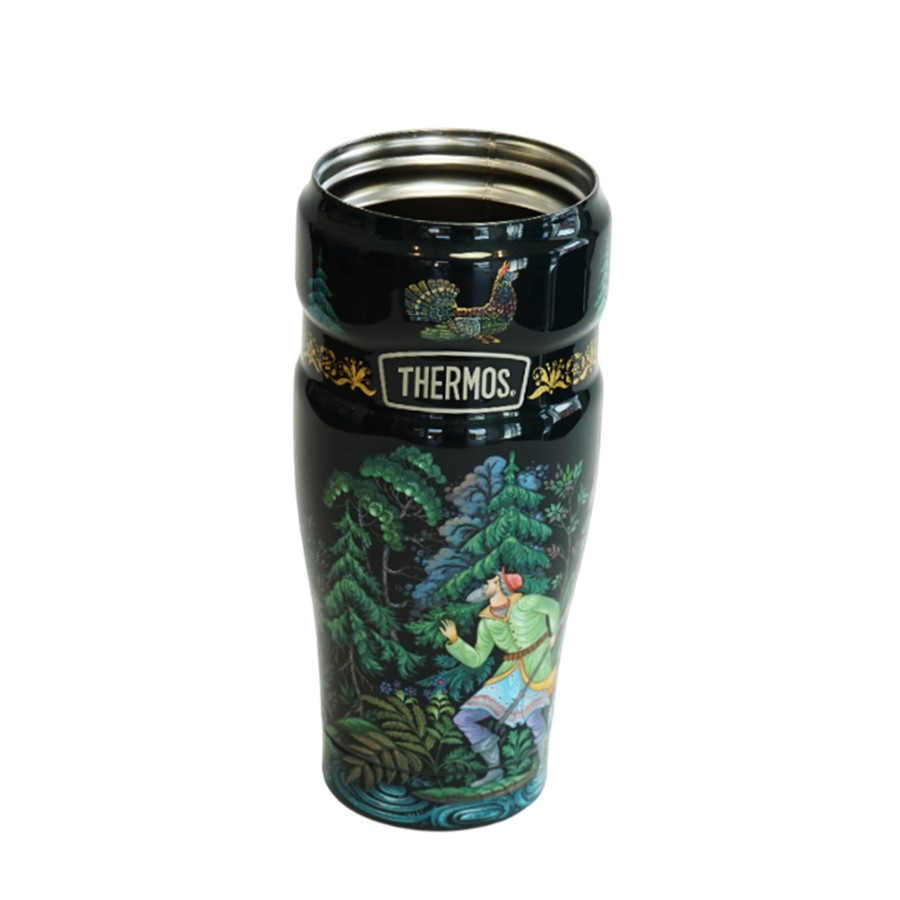 Термокружка THERMOS-ПАЛЕХ На охоте