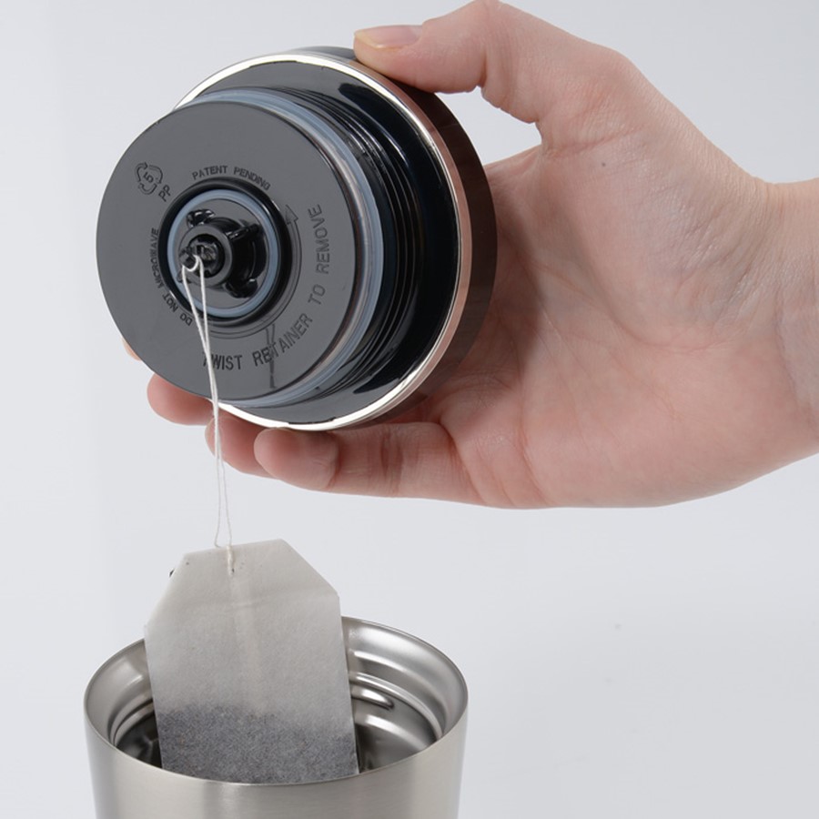 Термокружка c креплением для пакетика чая THERMOS NS-105 BK
