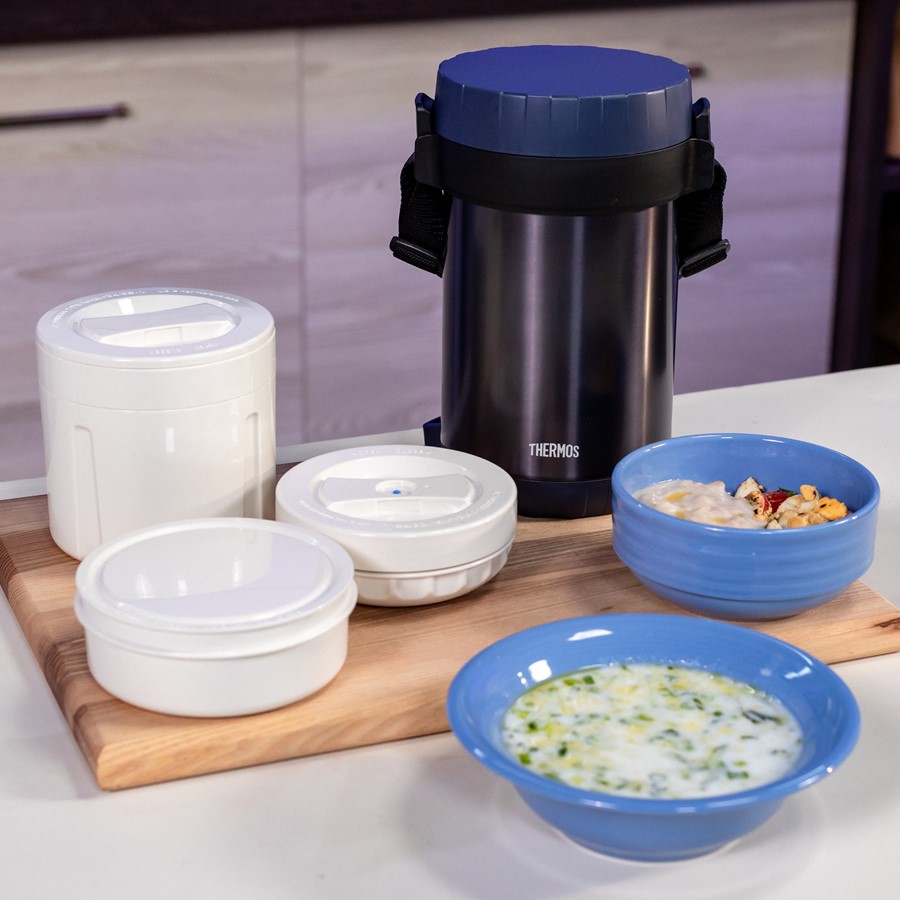 Термоконтейнер с ланч-боксами THERMOS JBG-2000 NVY