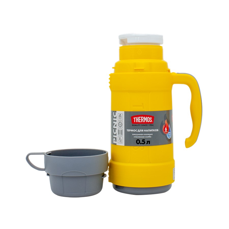 Термос для напитков THERMOS  PICNIC 40-50 Yellow