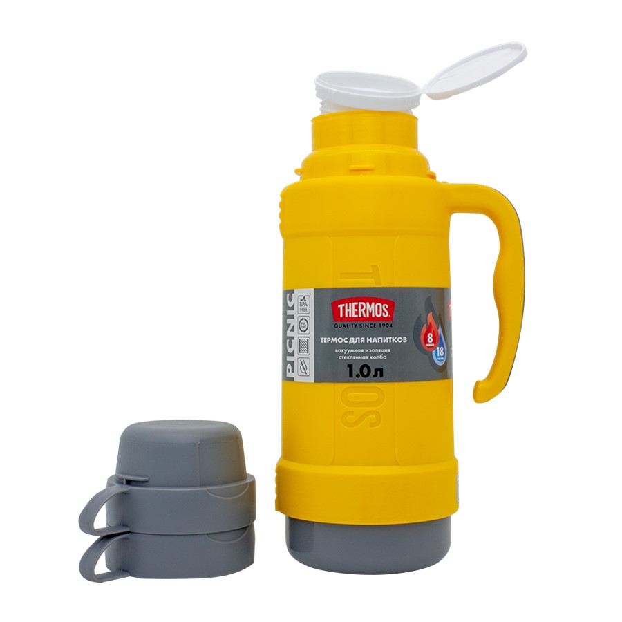 Термос для напитков THERMOS  PICNIC 40-100 Yellow