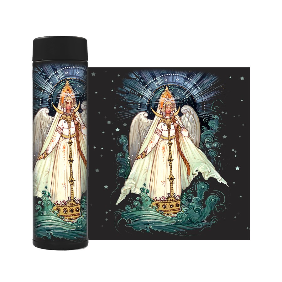 Термокружка THERMOS-ПАЛЕХ Царевна-Лебедь