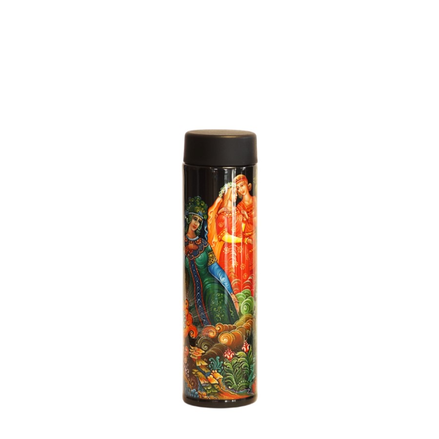 Термокружка THERMOS-ПАЛЕХ Каменный цветок 