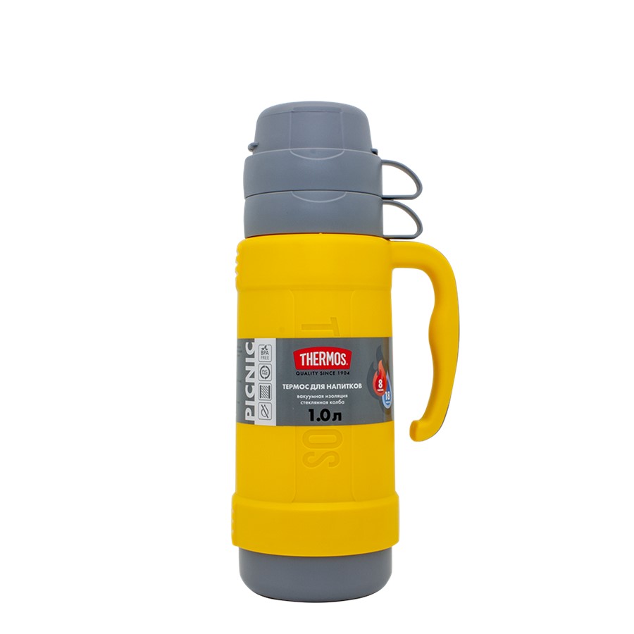 Термос для напитков THERMOS  PICNIC 40-100 Yellow