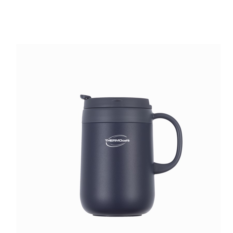 Классическая термокружка с 2 крышками THERMOcafe TCCM-460SY (OGY)